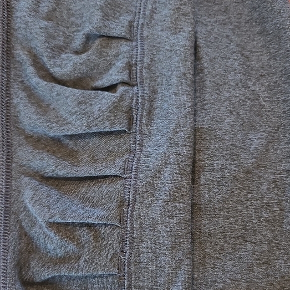 The North Face Dark Grey Blue Yoga Work Out Ruching Detail Leggings - Picture 9 of 9